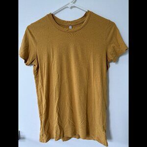 Aritzia Babaton Cotton Modal Tee, Marigold, Small